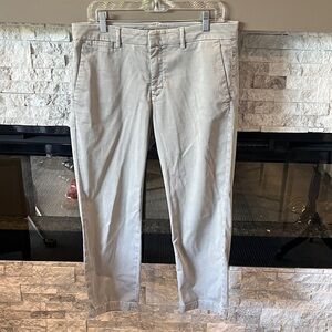 Banana Republic women's military khaki chinos size 10